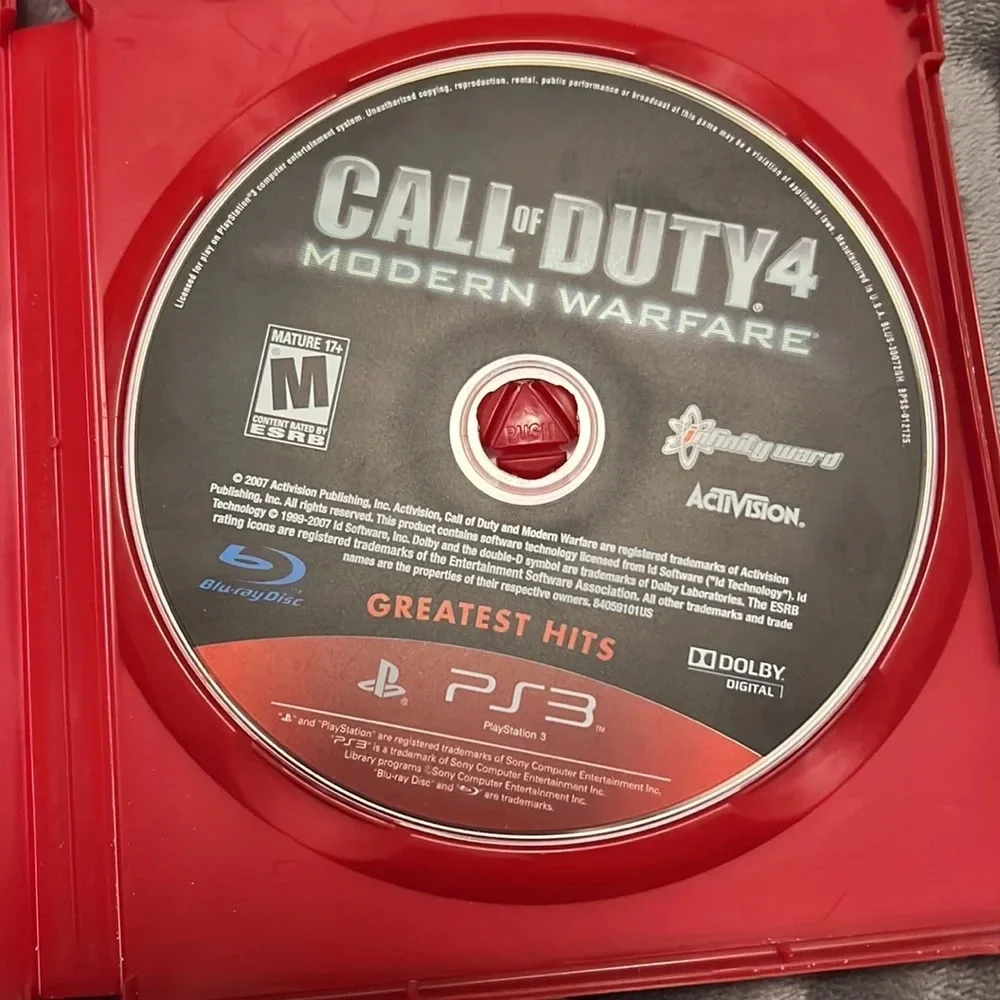 PS3 Call of Duty 4 - Modern Warfare